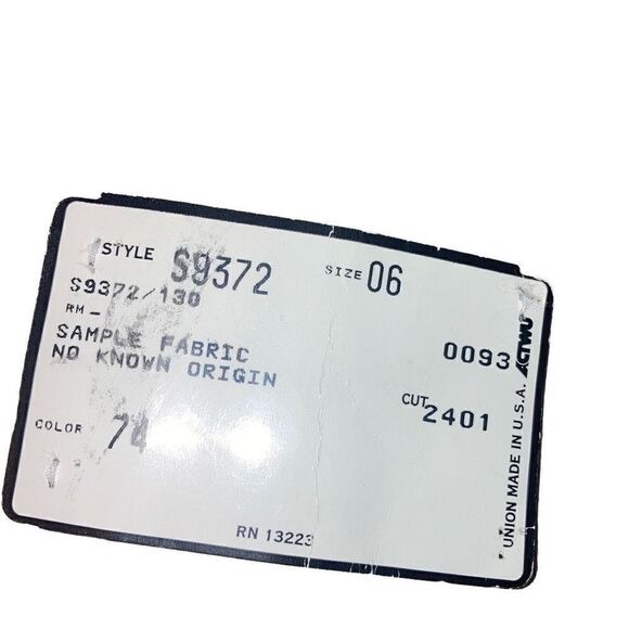 NWT Vintage Augustus Sample Size 6 Made in USA Tan Neutral Mini A Line Skirt - Picture 4 of 6